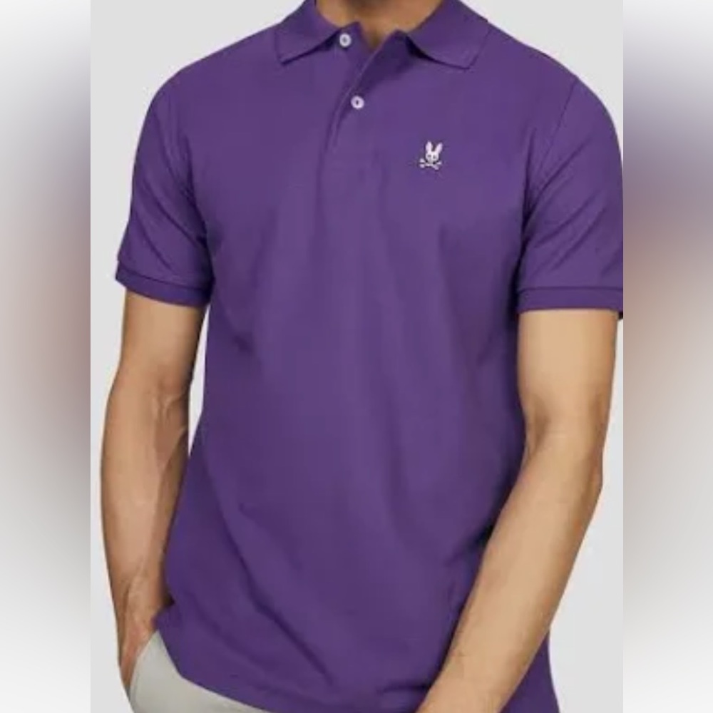Men’s Psycho Bunny short sleeve polo shirt. XXL. European size 7